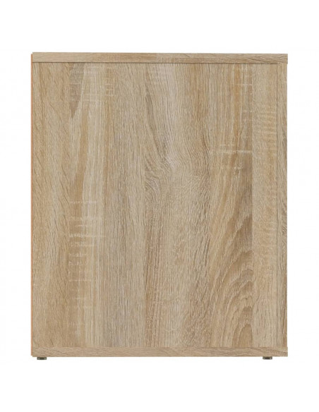 Comodino Rovere Sonoma 50x39x47 cm