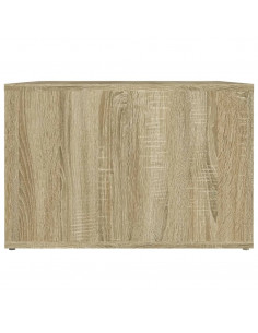 Comodino Rovere Sonoma 57x55x36 cm in Legno Multistrato