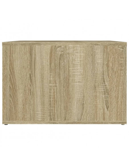 Comodino Rovere Sonoma 57x55x36 cm in Legno Multistrato
