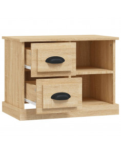 Comodino Rovere Sonoma 60x35,5x45 cm