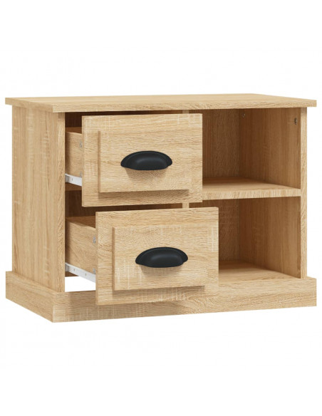 Comodino Rovere Sonoma 60x35,5x45 cm
