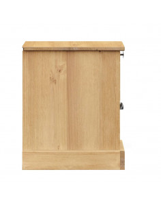 Comodino VIGO 42x35x42 cm in Legno Massello di Pino