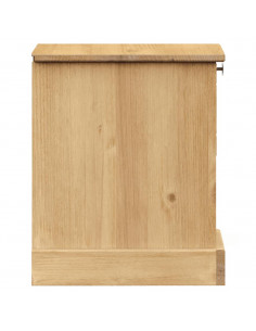 Comodino VIGO 42x35x42 cm in Legno Massello di Pino