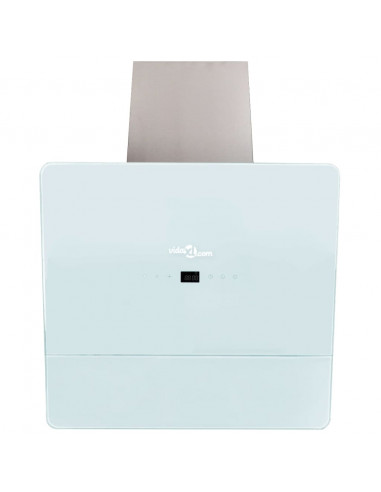 Cappa in Vetro Temperato Bianca 600 mm