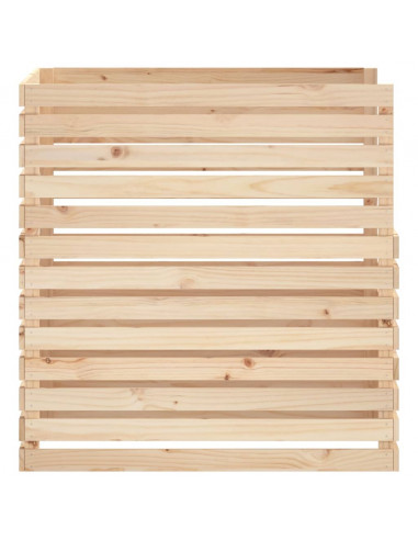 Compostiera 100x100x102 cm in Legno Massello di Pino