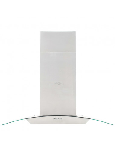 Cappa a Isola 90 cm in Acciaio Inossidabile 756 m³/h LED