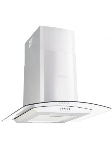 Cappa Aspirante a Muro 60 cm Acciaio Inossidabile 756 m³/h LED