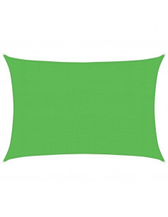 Vela Parasole 160 g/m² Verde Chiaro 3x5 m in HDPE 2