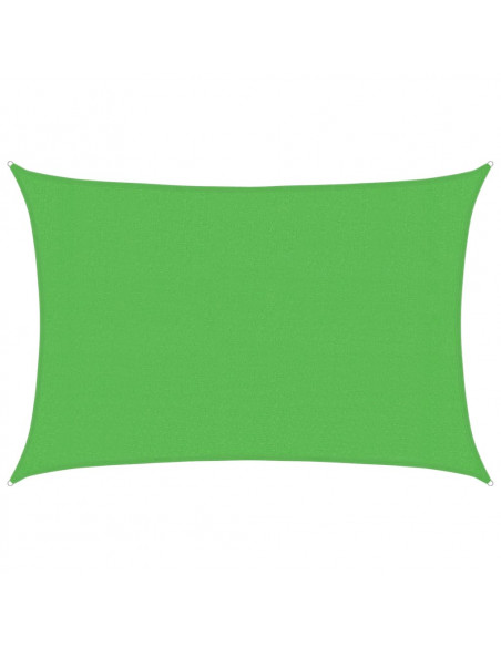 Vela Parasole 160 g/m² Verde Chiaro 3x5 m in HDPE