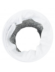 Condotto di Ventilazione in Alluminio e PVC 6 m Ø12,5 cm