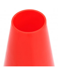 Coni Segnaletici Stradali Riflettenti 20 pz Rosso Bianco 50 cm