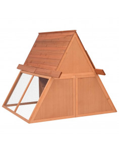 Conigliera 152x127x109,5 cm in Legno Massello di Abete