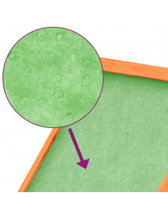 Conigliera Marrone 100,5x54x55 cm in Legno Massello di Pino