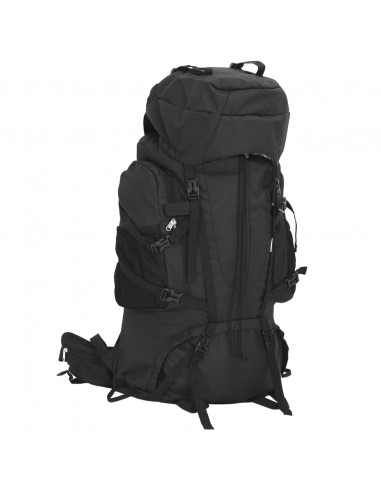 Zaino da Trekking Nero 100 L in Tessuto Oxford