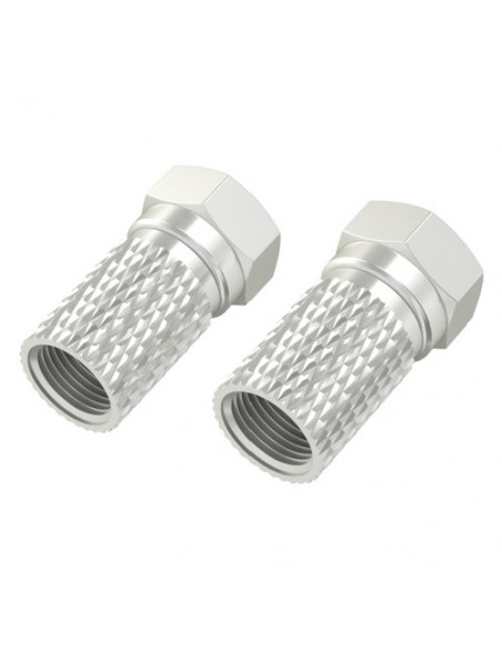 Connettore antenna Hama 00205207 Sat F Plug Silver Silver