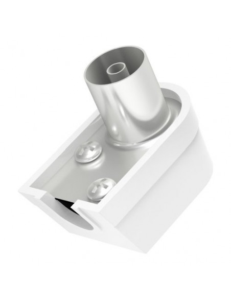 Connettore antenna Hama 00205216 Plug Coax Angle White White