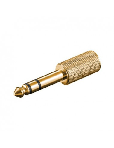 Connettore audio Goobay 11062 Iadap Au 170 Gold Gold