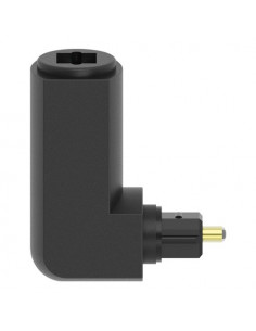 Connettore audio Hama 00205177 Odt Adapter Angolato Nero Nero