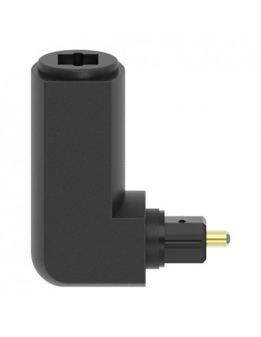 Connettore audio Hama 00205177 Odt Adapter Angolato Nero Nero