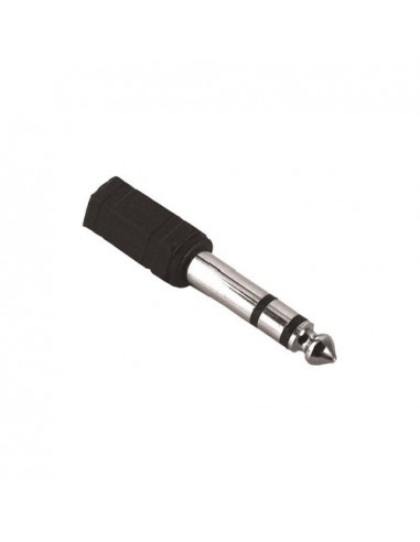 Connettore audio Hama 00205194 Mini Jack Jack 6.3mm Nero Nero