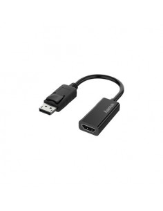 Connettore video Hama 00200335 da Displayport Ad Hdmi Black Black