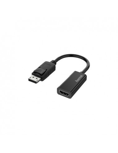 Connettore video Hama 00200335 da Displayport Ad Hdmi Black Black