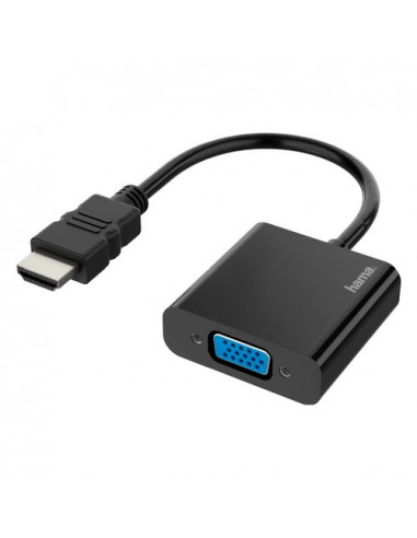 Connettore video Hama 00200343 Vga Hdmi Black Black