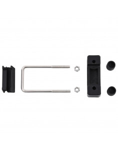 Connettori a U in Plastica per Pali Recinzione 60x40mm 25 Set