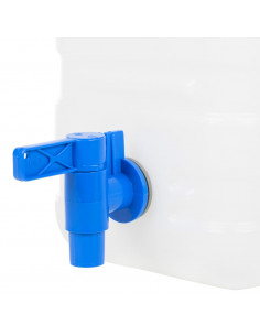 Contenitore Acqua con Rubinetto Trasparente 20 L in Plastica
