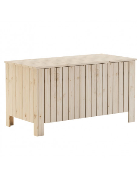 Contenitore con Coperchio RANA 100x49x54 cm Legno Massello Pino