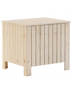 Contenitore con Coperchio RANA 60x49x54 cm Legno Massello Pino