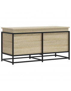 Contenitore con Coperchio Rovere Sonoma 100x40x51,5 Truciolato