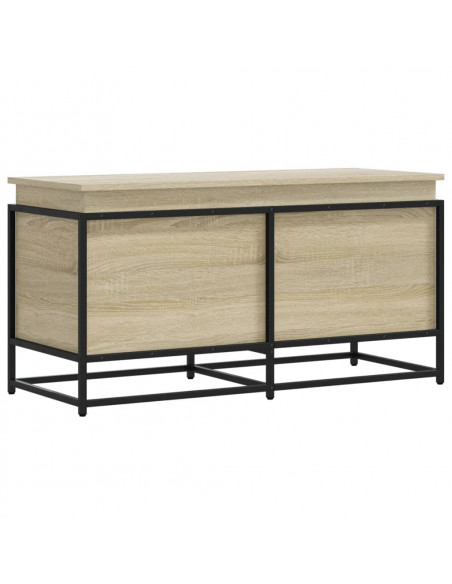 Contenitore con Coperchio Rovere Sonoma 100x40x51,5 Truciolato