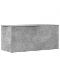 Contenitore Grigio Cemento 100x42x46 cm in Legno Multistrato