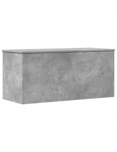 Contenitore Grigio Cemento 100x42x46 cm in Legno Multistrato