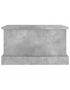 Contenitore Grigio Cemento 50x30x28 cm in Legno Multistrato