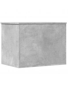 Contenitore Grigio Cemento 60x42x46 cm in Legno Multistrato