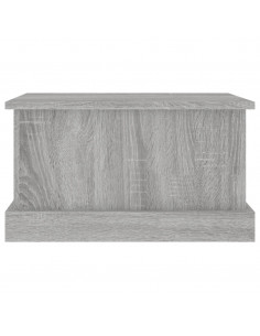 Contenitore Grigio Sonoma 50x30x28 cm Legno Multistrato