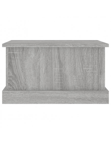 Contenitore Grigio Sonoma 50x30x28 cm Legno Multistrato