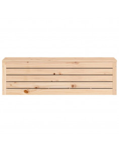 Contenitore Portaoggetti 109x36,5x33 cm Legno Massello Pino