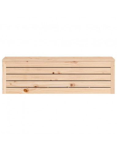 Contenitore Portaoggetti 109x36,5x33 cm Legno Massello Pino