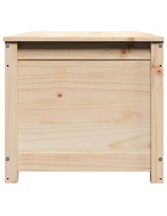 Contenitore Portaoggetti 110x50x45,5 cm Legno Massello Pino