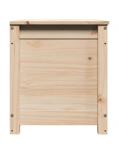 Contenitore Portaoggetti 80x40x45,5cm Legno Massello Pino