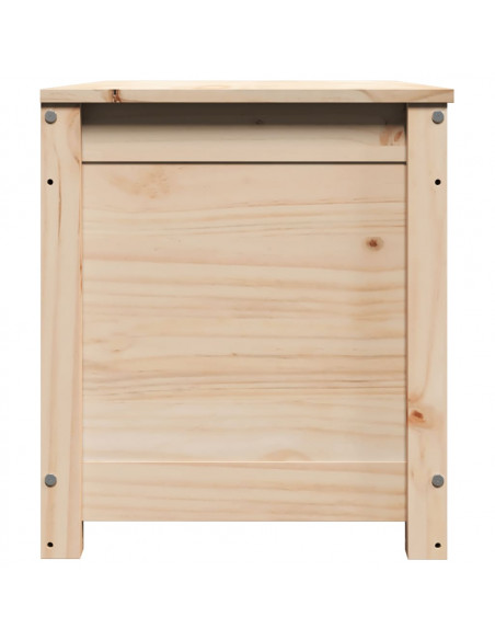Contenitore Portaoggetti 80x40x45,5cm Legno Massello Pino