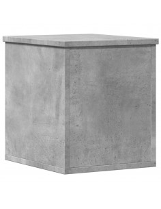 Contenitore Portaoggetti Grigio Cemento 30x35x35cm Truciolato