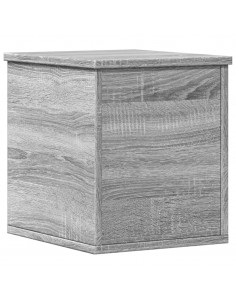 Contenitore Portaoggetti Grigio Sonoma 30x35x35 cm Truciolato