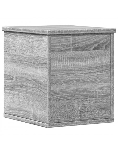 Contenitore Portaoggetti Grigio Sonoma 30x35x35 cm Truciolato