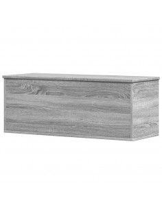 Contenitore Portaoggetti Grigio Sonoma 90x35x35 cm Truciolato