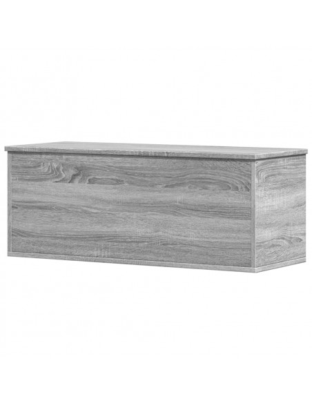 Contenitore Portaoggetti Grigio Sonoma 90x35x35 cm Truciolato