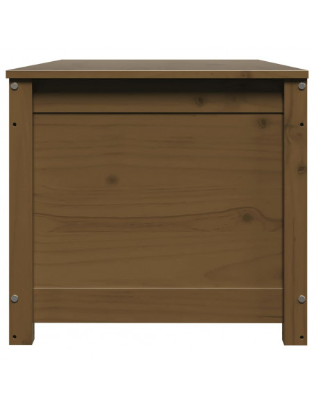 Contenitore Portaoggetti Miele 110x50x45,5cm Massello di Pino
